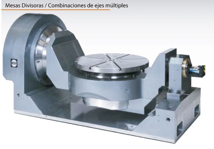 Mesas Divisoras / Combinaciones de ejes múltiples  MESAS ROTATORIAS  FIBRO